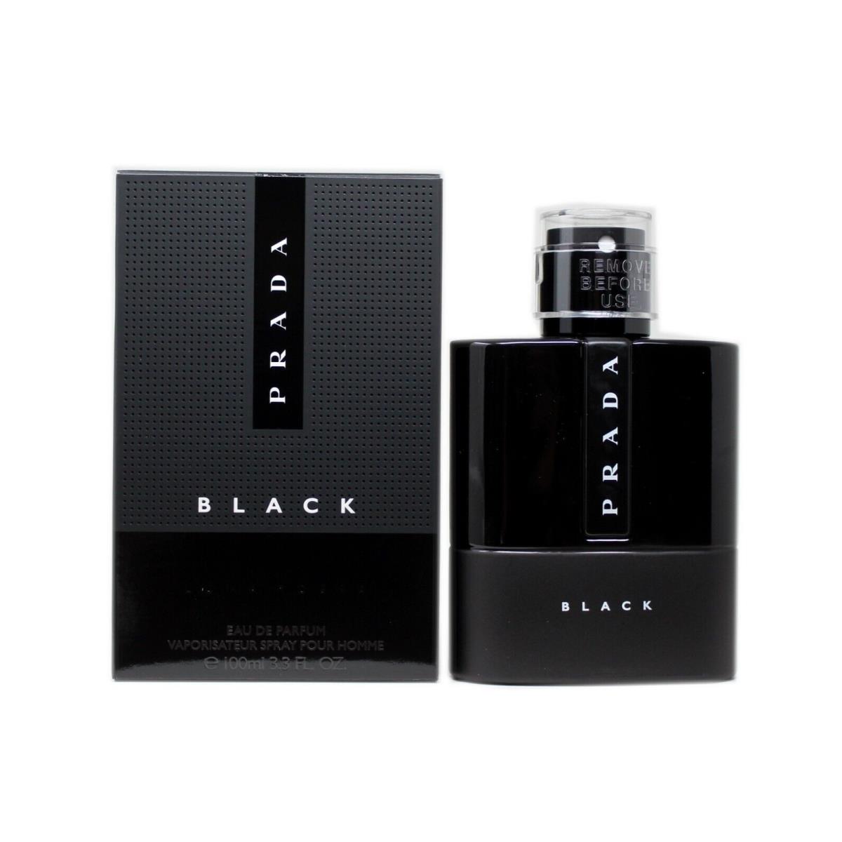 Prada Luna Rossa Black Pour Homme Eau DE Parfum Spray 100 ML/3.3 Fl.oz