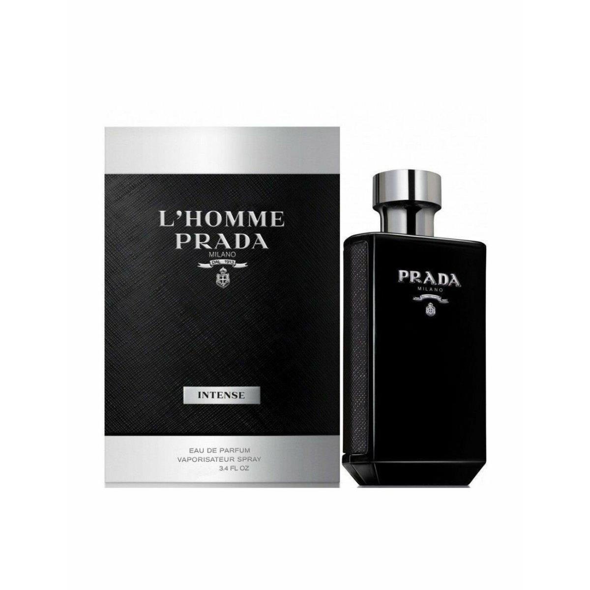 Prada L`homme Intense by Prada 3.4 Fl oz Edp Spray For Men