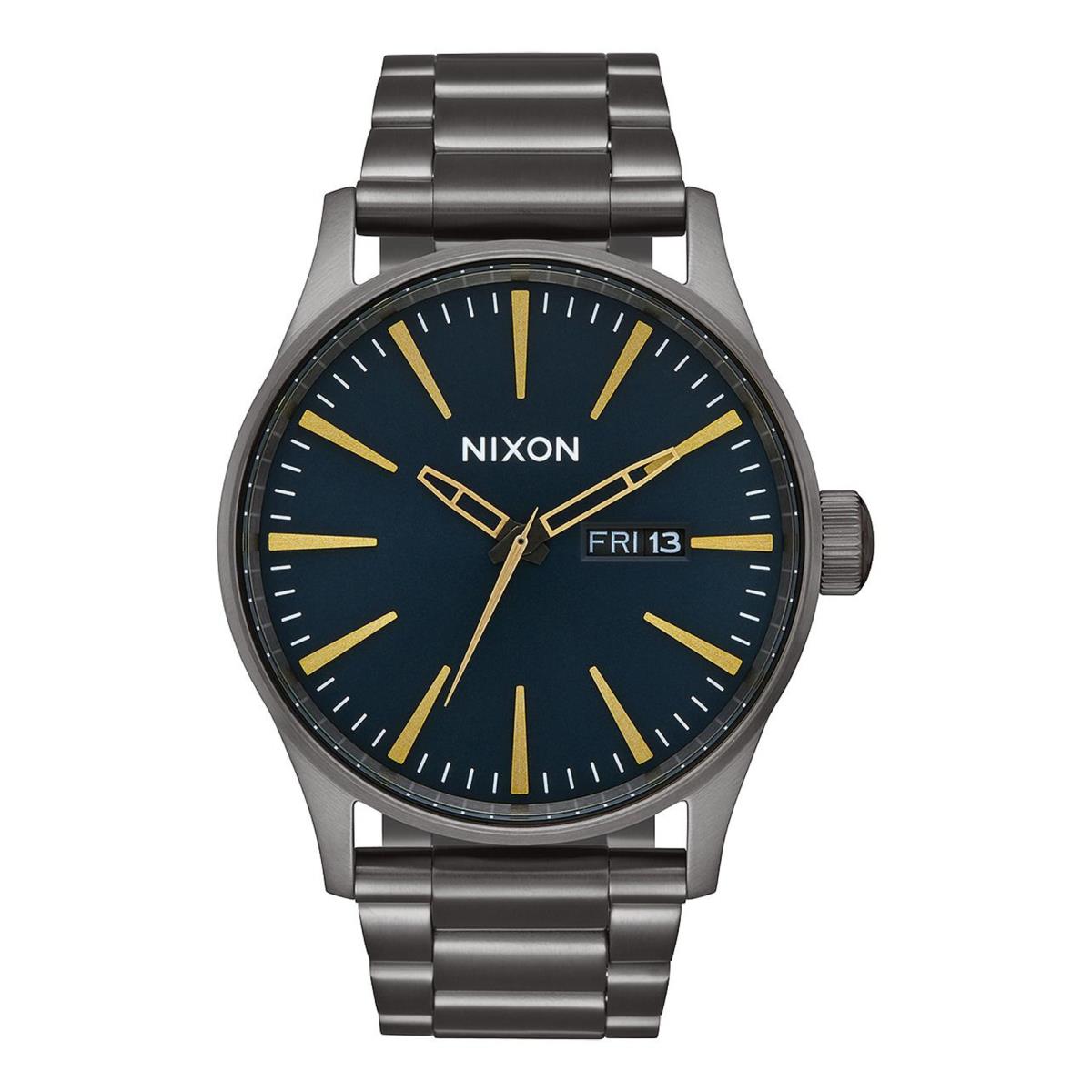 Nixon The Sentry SS Watch Gunmetal-Indigo