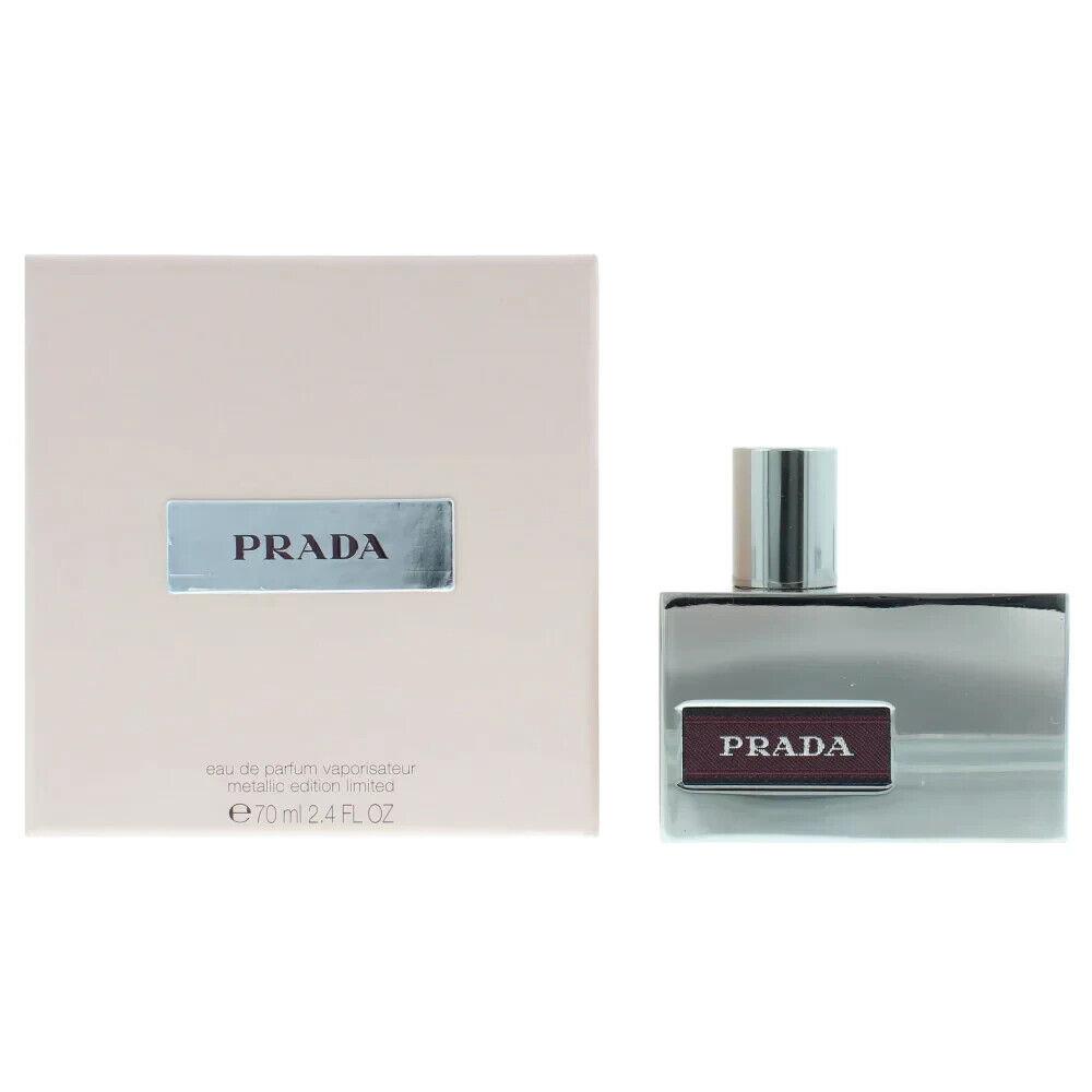 Prada Metallic Edition Limited Eau De Parfum Spray 2.4 oz/70 ml Nib/sealed