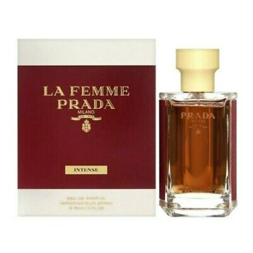 Prada LA Femme Intense Eau DE Parfum Spray For Women 1.7 Oz / 50 ml