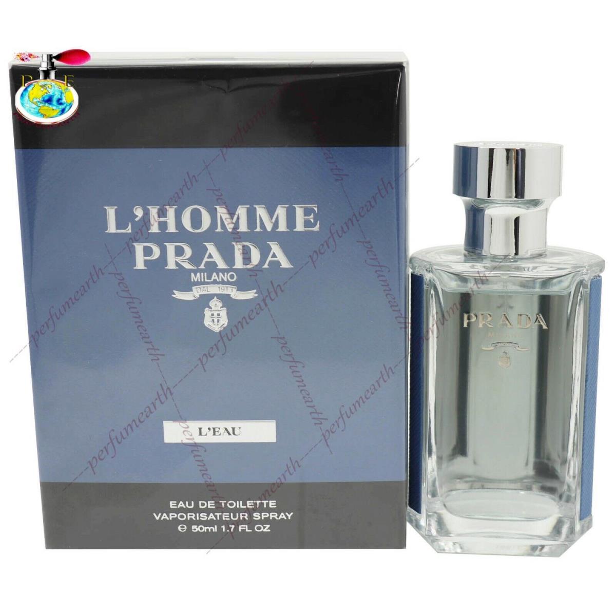 L`homme L`eau Prada Milano by Prada 1.7/1.6 oz 50 ml Edt Spray