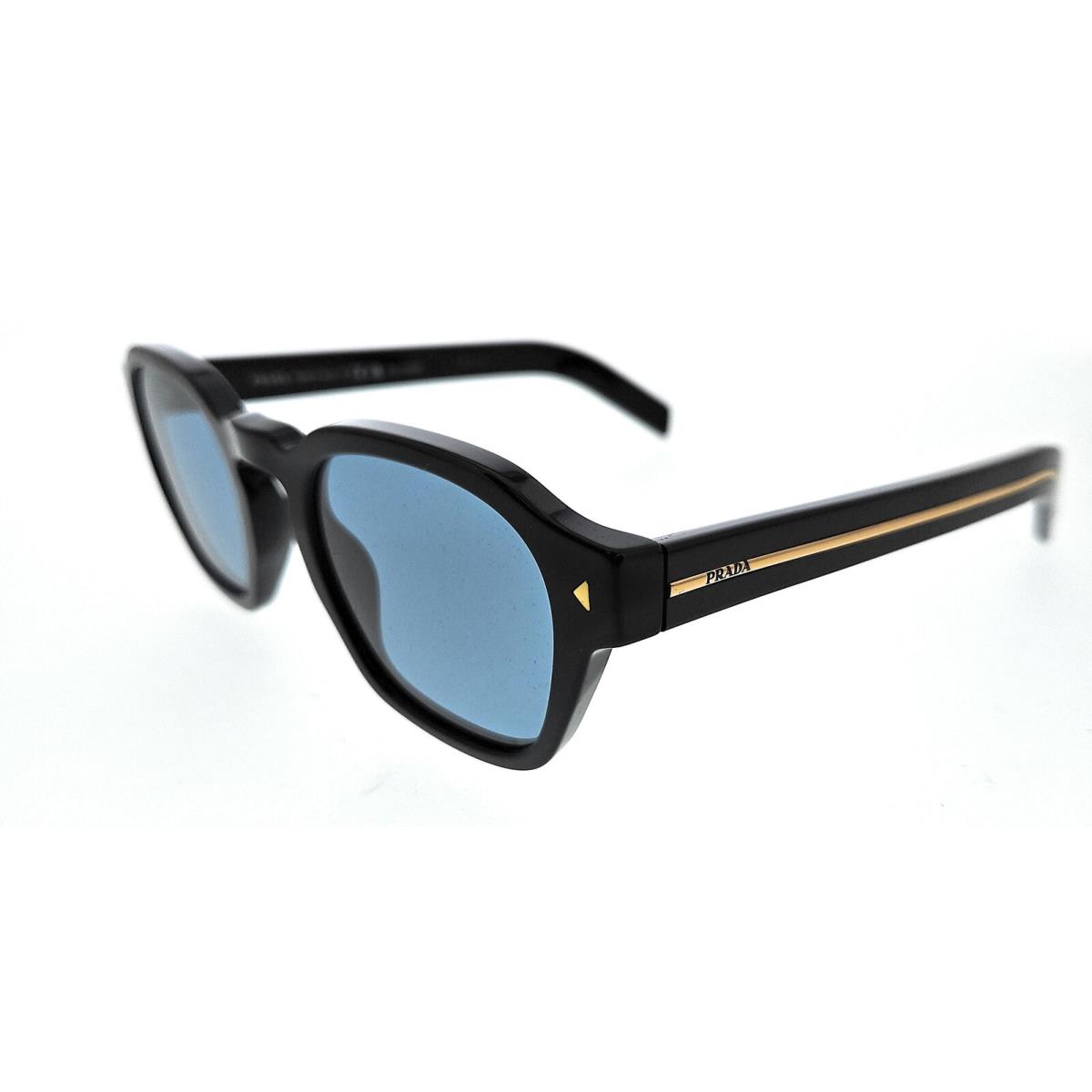 Prada PR A16S 16K04D Black Rectangle Sunglasses