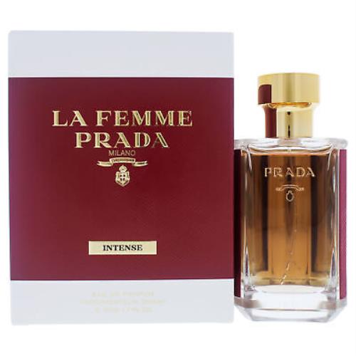 Prada Ladies La Femme Intense Edp Spray 1.7 oz Fragrances 8435137764402