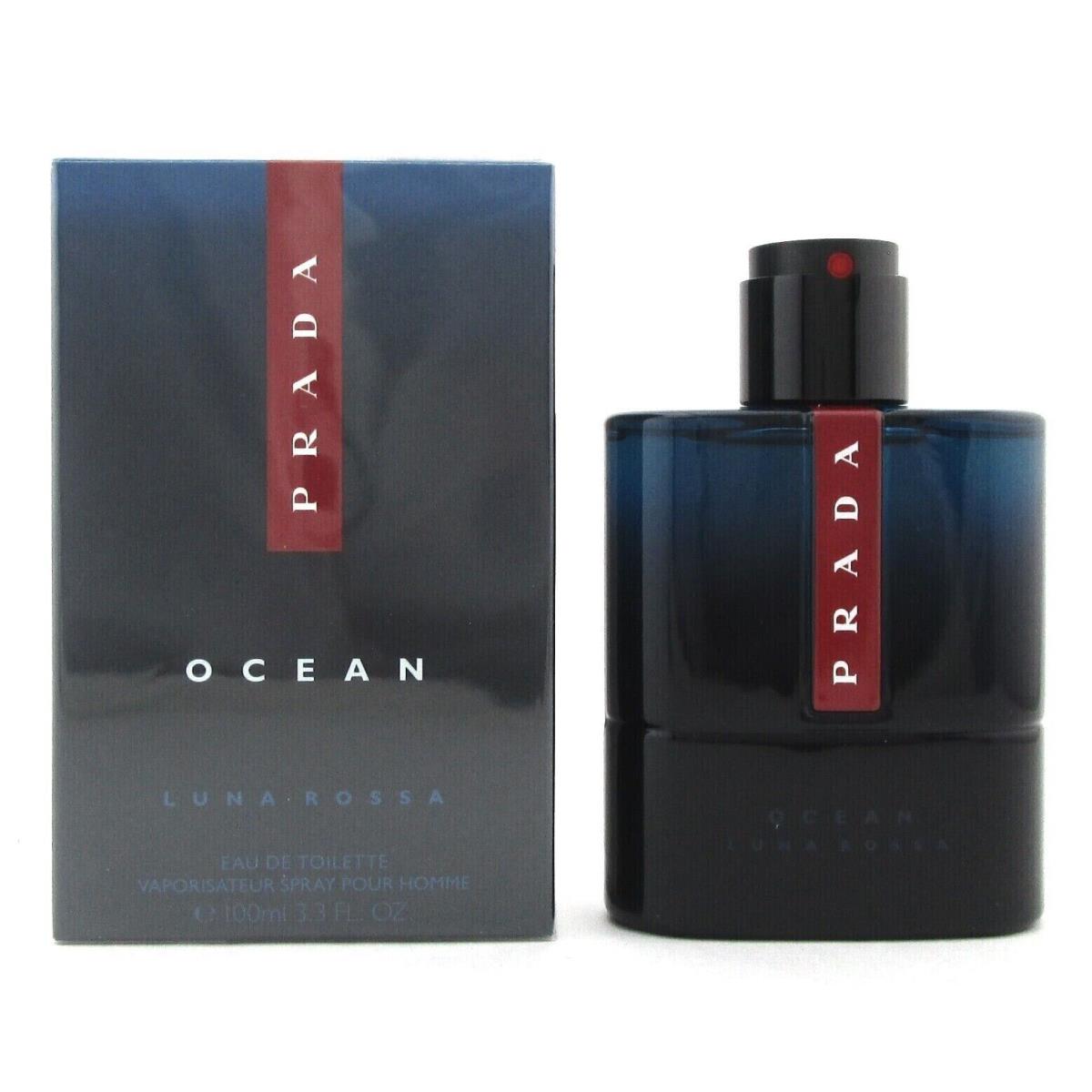 Prada Ocean Luna Rossa 3.3 3.4 Oz 100ml Eau de Toilette Spray For Men