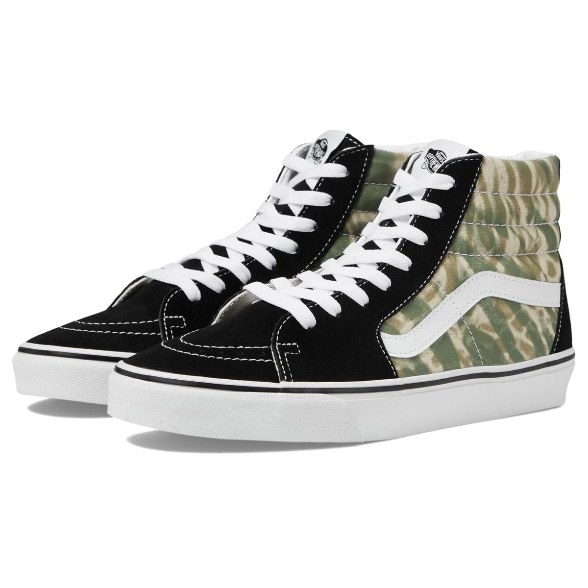 Unisex Sneakers Athletic Shoes Vans Sk8-hi Woodland Wash Black