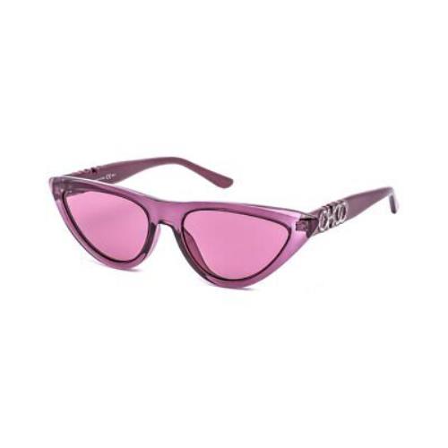 Jimmy Choo Women`s Sparks/g/s 55Mm Sunglasses Women`s Purple