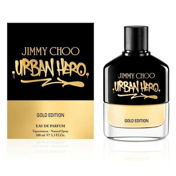 Jimmy Choo Urban Hero Gold Edition 3.3oz Eau de Parfum Spray Men 2021