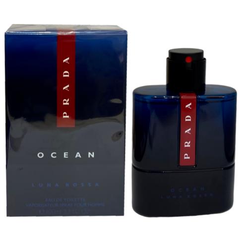 Prada Luna Rossa Ocean 3.3/3.4 oz Eau de Toilette Spray