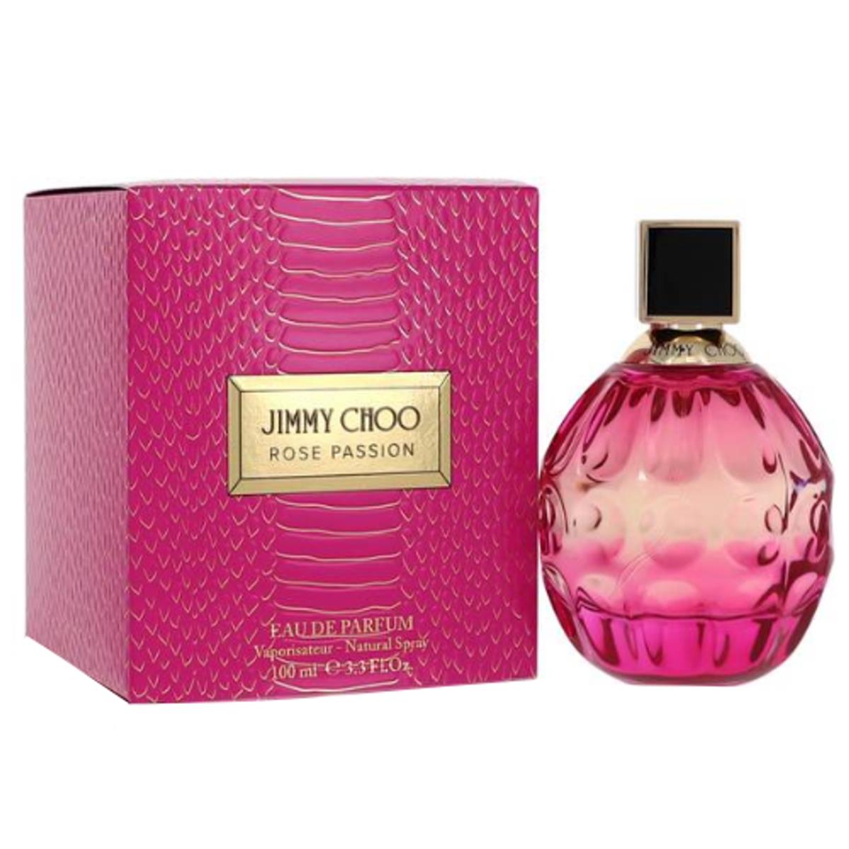 Women Jimmy Choo Rose Passion Eau de Parfum Spray 3.3 oz /3.4