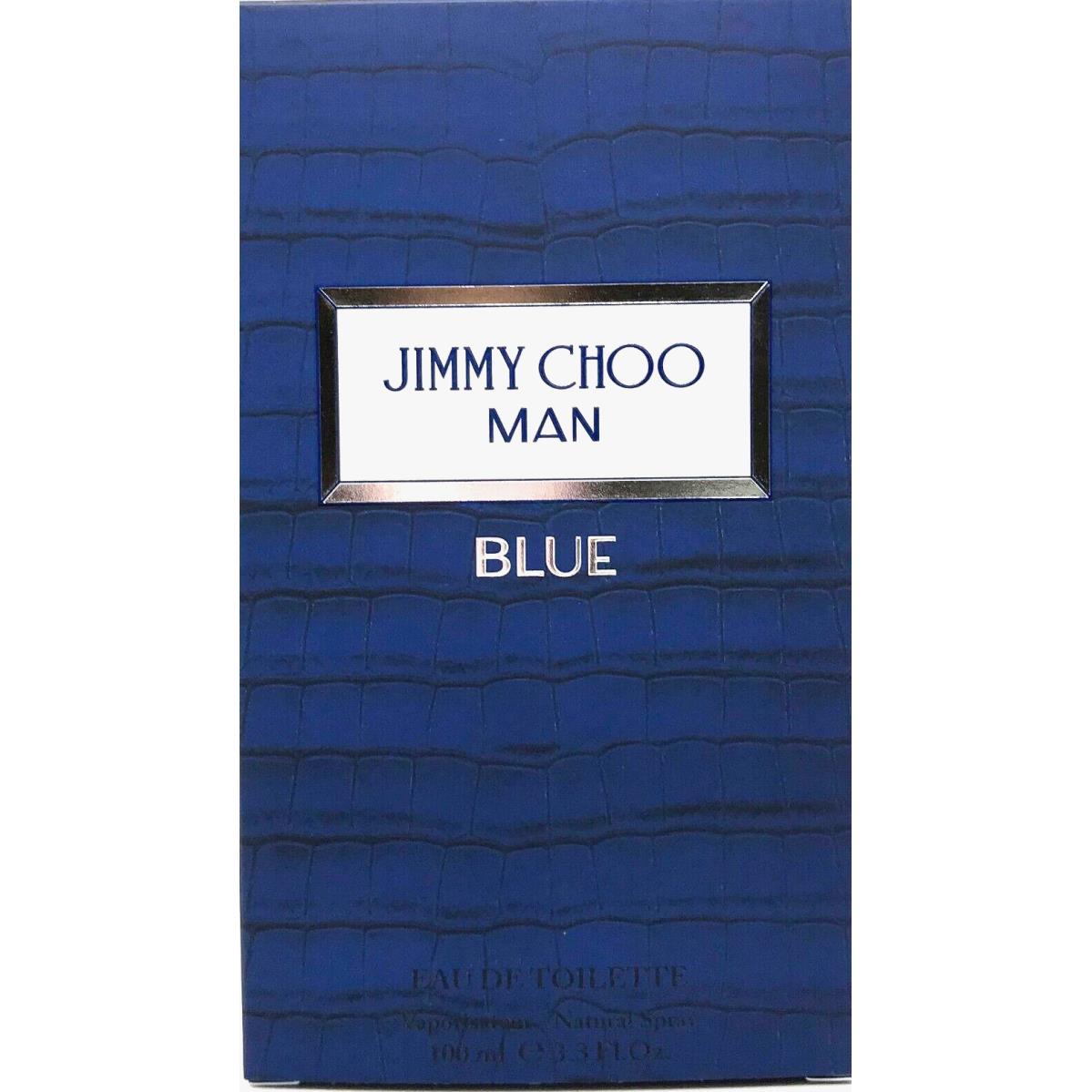 Jimmy Choo Man Blue Eau De Toilette Spray For Men 3.3 Oz / 100 ml Item