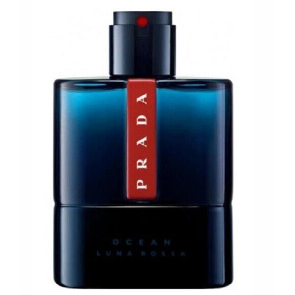 Prada Luna Rossa Ocean For Men 3.3oz/100ml Edt Spray Box