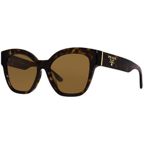 Prada PR 17ZS 2AU5Y1 Sunglasses Women`s Tortoise/polarized Dark Brown 54mm