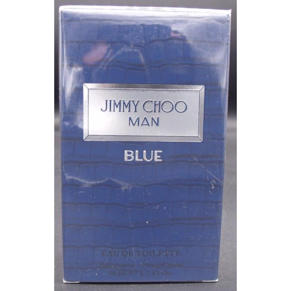 Jimmy Choo Man Blue 1.7 Oz Eau De Toilette Spray For Men