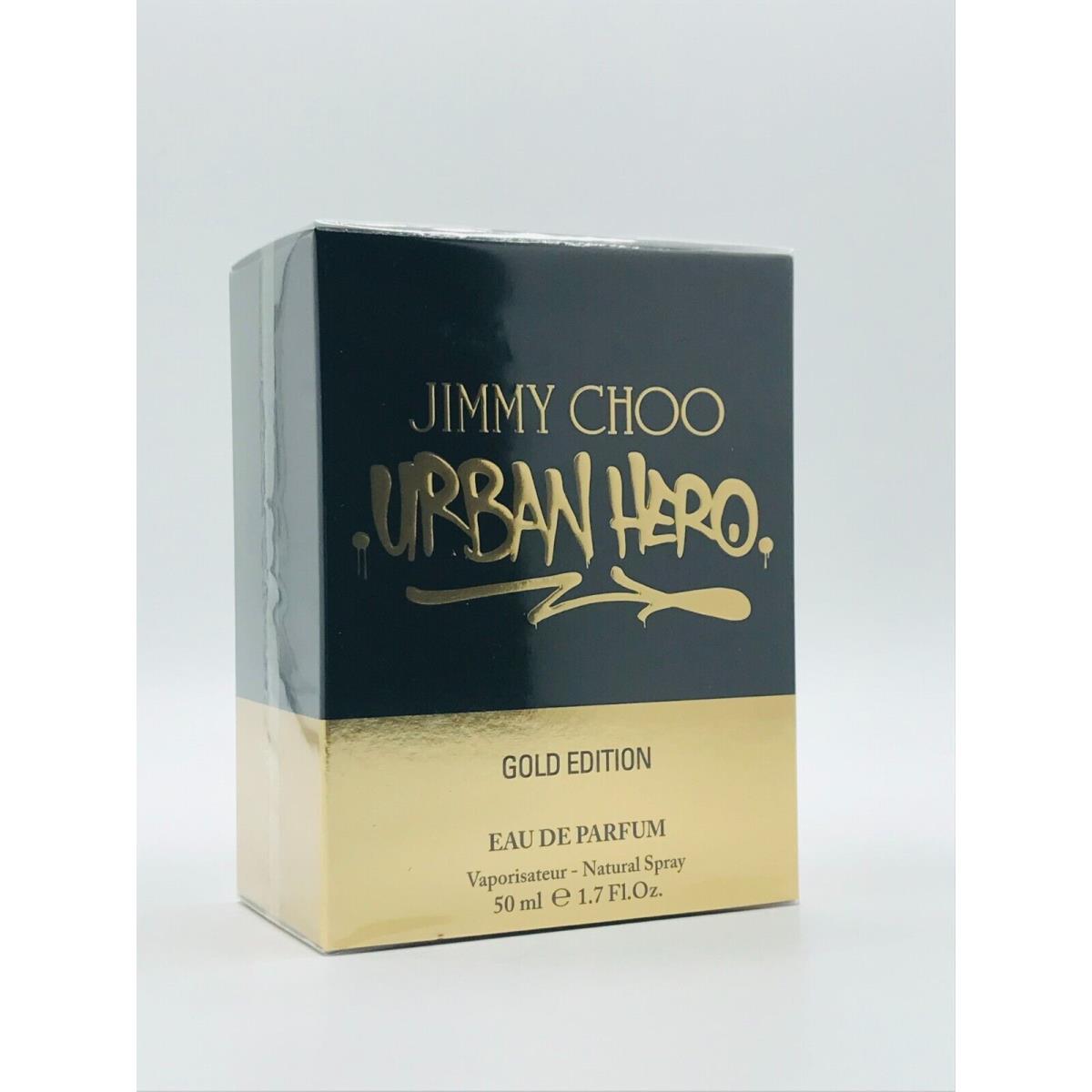 Jimmy Choo Urban Hero Gold Edition Men Parfum Spray 1.7 oz 50 ml