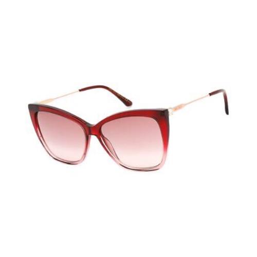 Jimmy Choo Women`s Seba/s 58Mm Sunglasses Women`s Red