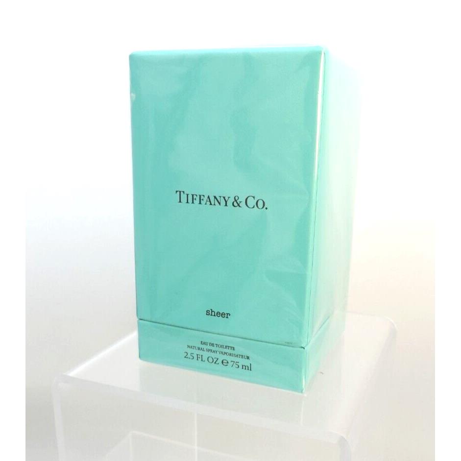 Tiffany Co Sheer Eau de Toilette Spray 2.5 Fl Oz /