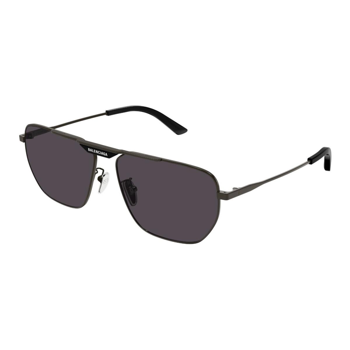 Balenciaga BB0298SA Grey with Black/grey 001 Sunglasses