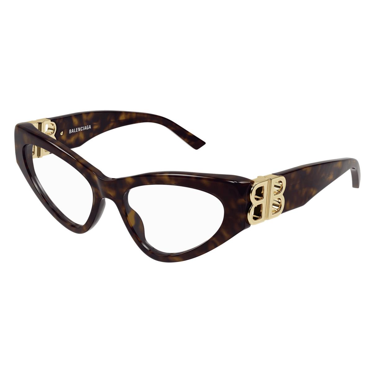 Balenciaga BB0313o-002 Havana Havana Eyeglasses