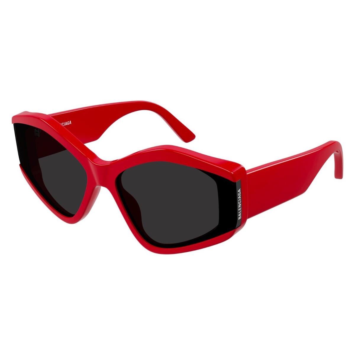 Balenciaga BB0302S Red/grey 004 Sunglasses