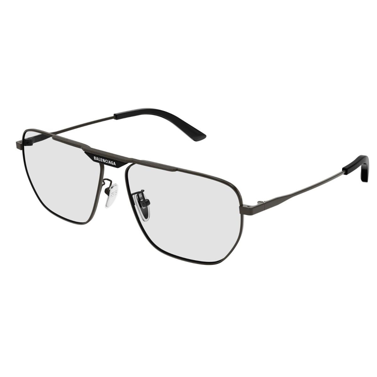 Balenciaga BB0298SA Grey/trasparent 005 Sunglasses