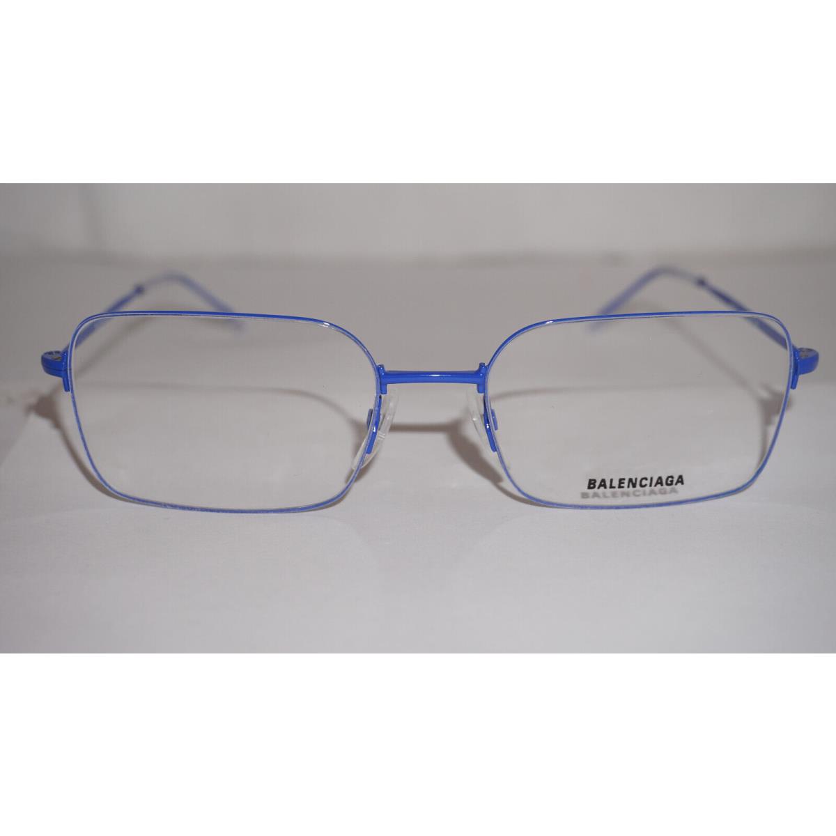 Balenciaga Eyeglasses Neon Blue BB0033O 004 56 18 150