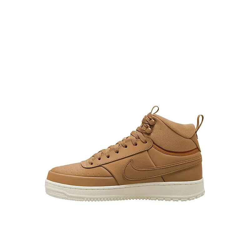 Nike Mens Court Vision Mid Top Winter Sneaker Boot - Brown