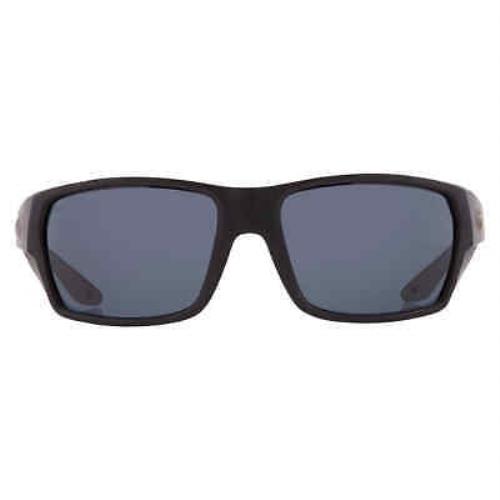 Costa Del Mar Tailfin Grey Polarized Polycarbonate Rectangular Men`s Sunglasses