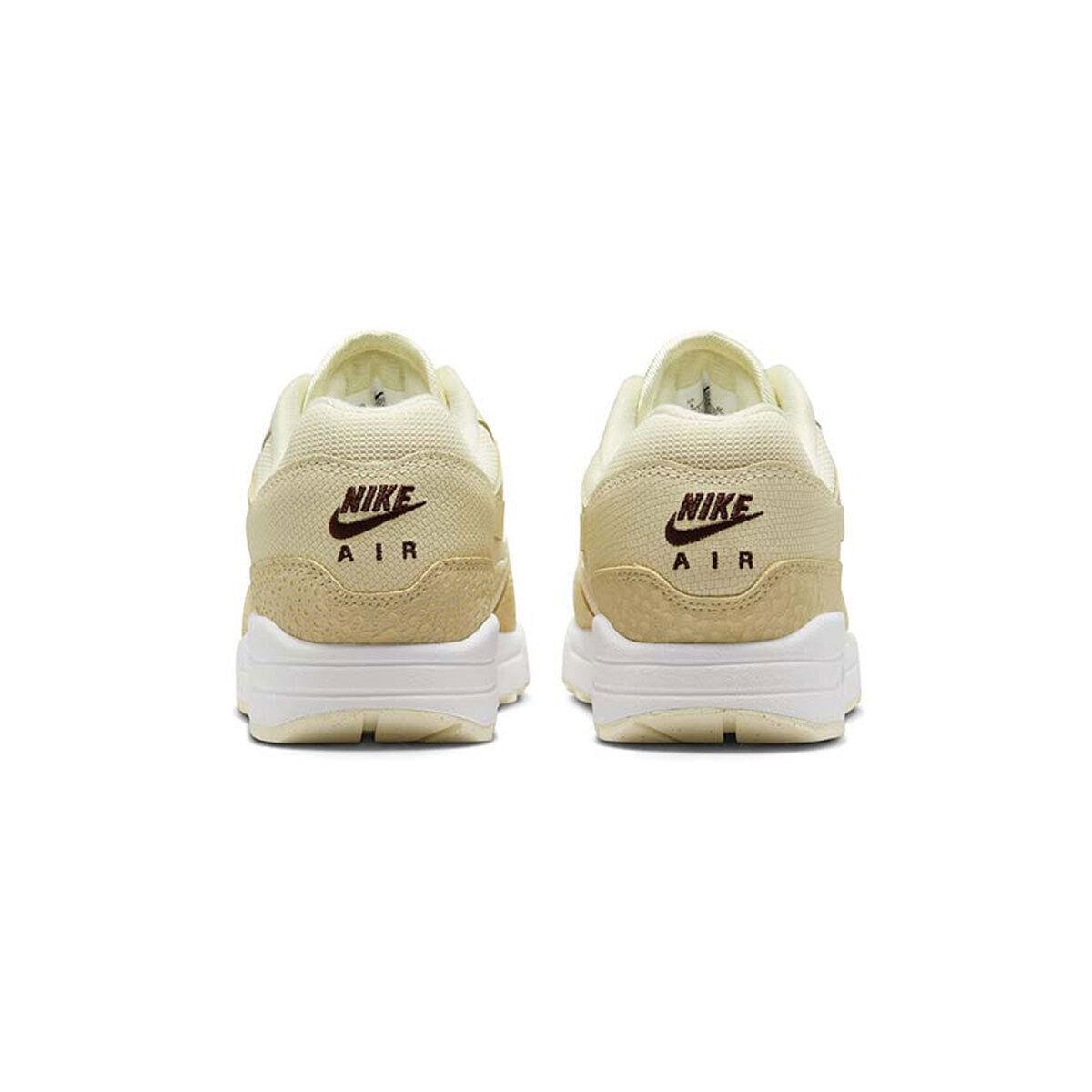 Nike Women`s Air Max 1 87 FD9856-100 Milk/alabaster Saturn SZ 7-15 - Milk/Alabaster Saturn