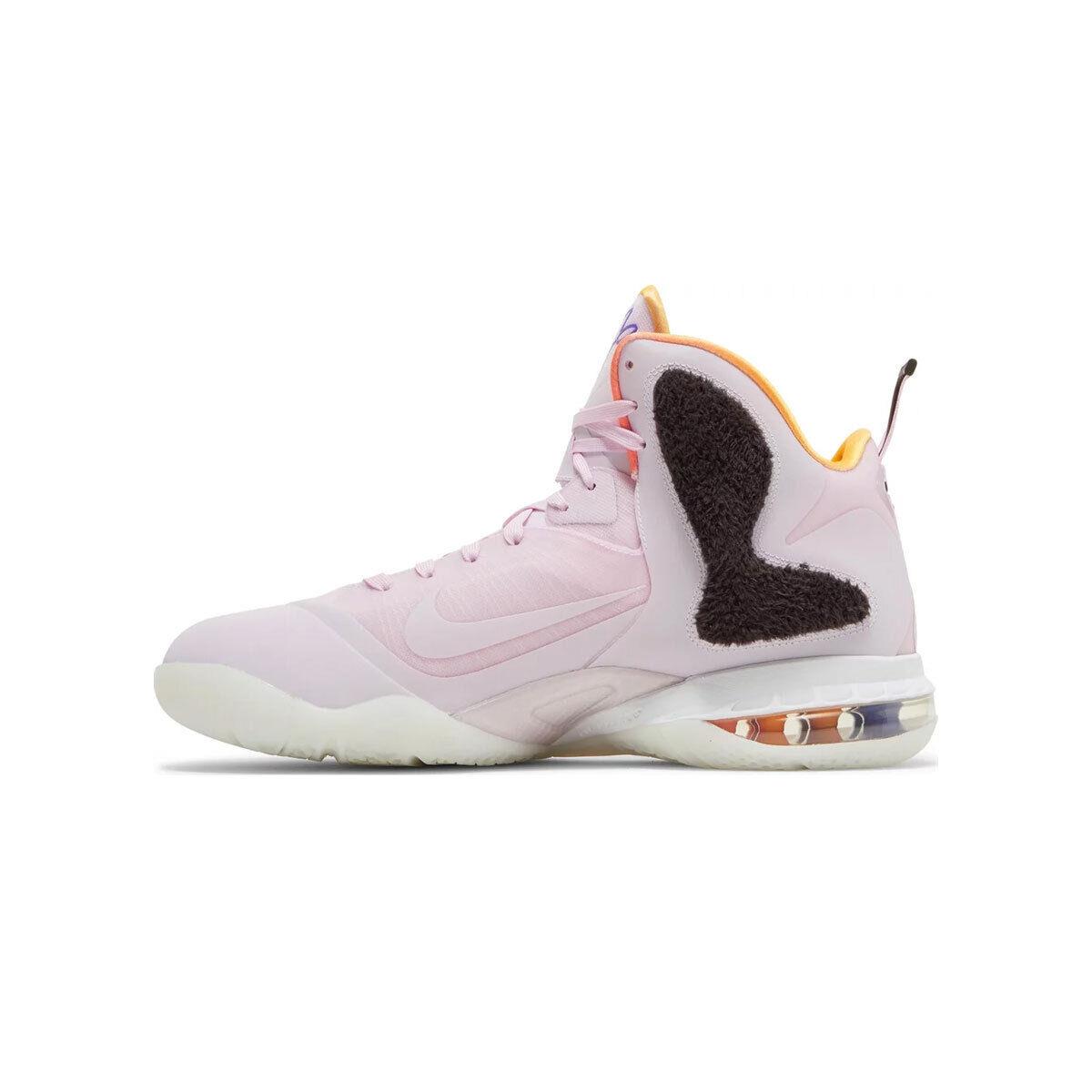 Nike Men`s Lebron Retro IX DJ3908-600 Regal Pink/velvet Brown SZ 7-15 - Regal Pink/Velvet Brown