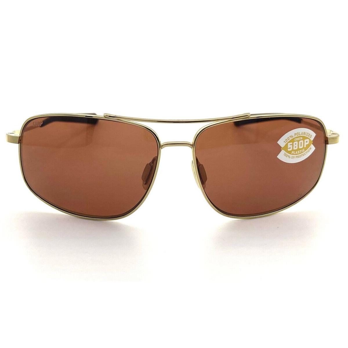 Costa Del Mar Shipmaster Sunglasses Shiny Gold/copper 580Plastic