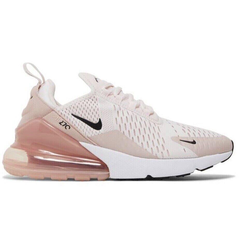 Women`s Nike Air Max 270 Light Soft Pink/black AH6789 604 - Light Soft Pink/Black