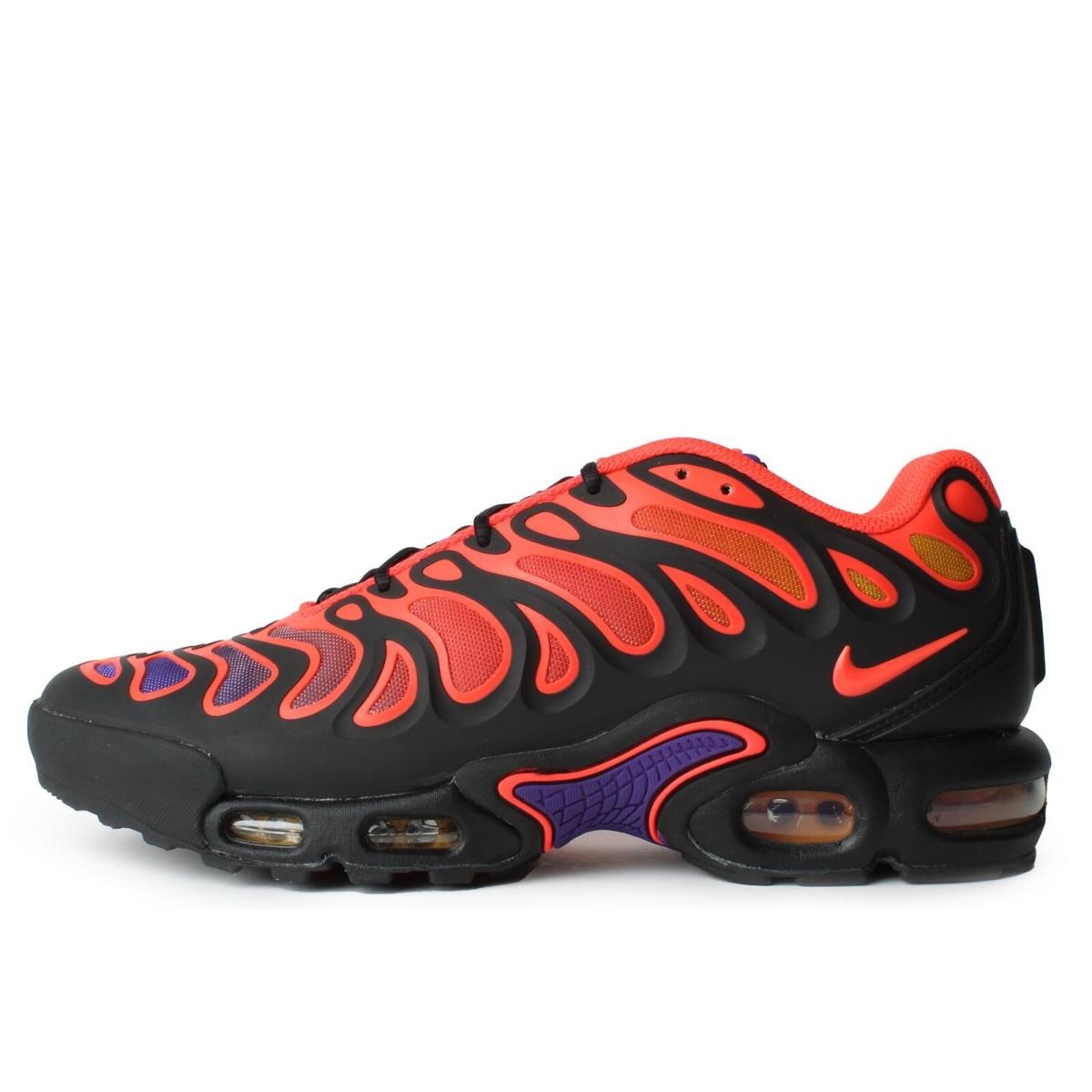 Men`s Nike Air Max Plus Drift Black/bright Crimson FD4290 003 - Black/Bright Crimson