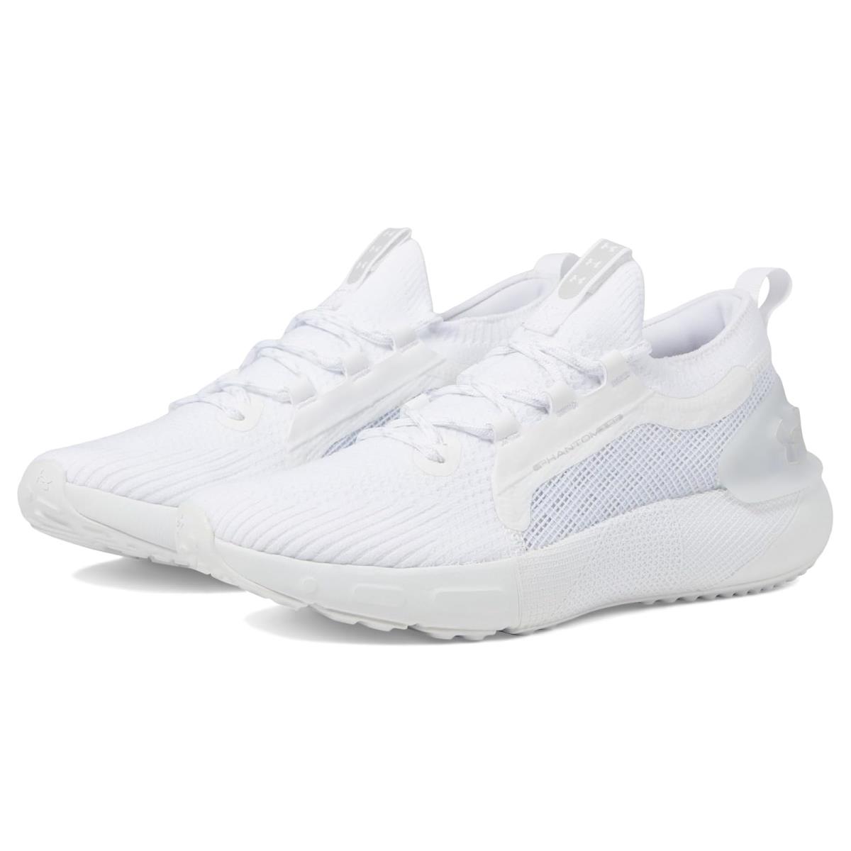 Woman`s Shoes Under Armour Hovr Phantom 3 Special Edition - White/White/White