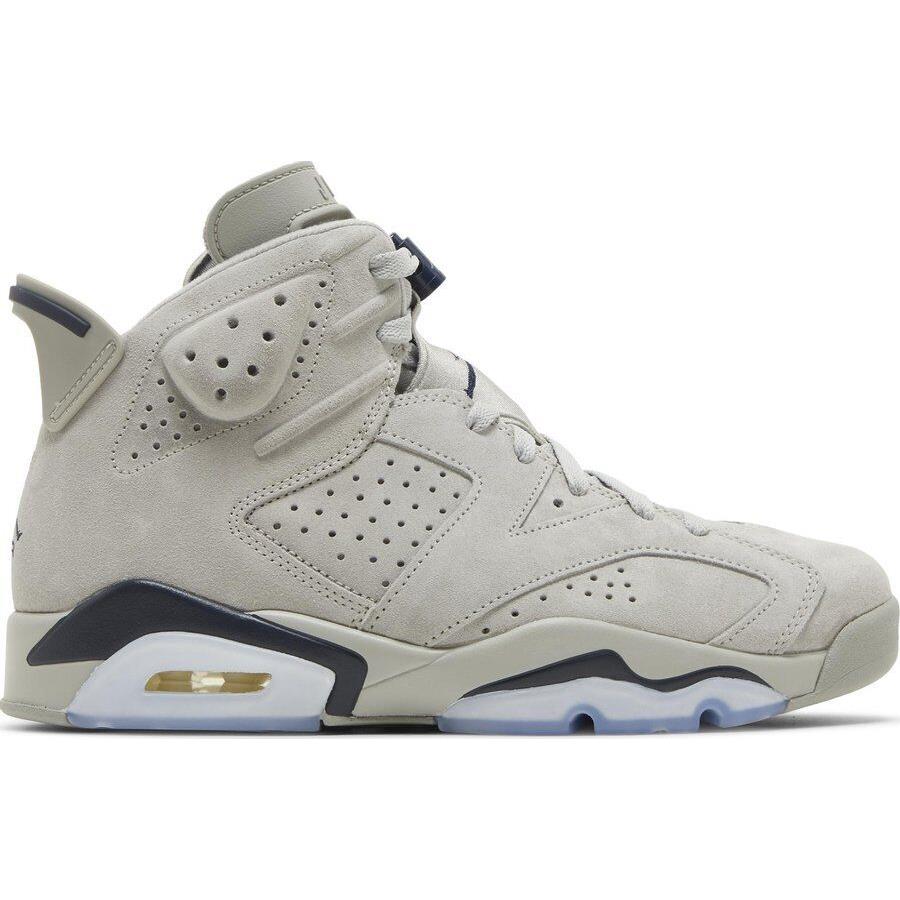 Men`s Nike Air Jordan Retro 6 `georgetown` CT8529 012 - Magnet/College Navy