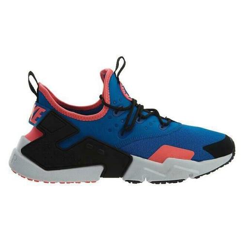 Men`s Nike Air Huarache Drift `blue Nebula` Fashion Sneakers AH7334 403 - Blue Nebula/Pink/Black-White