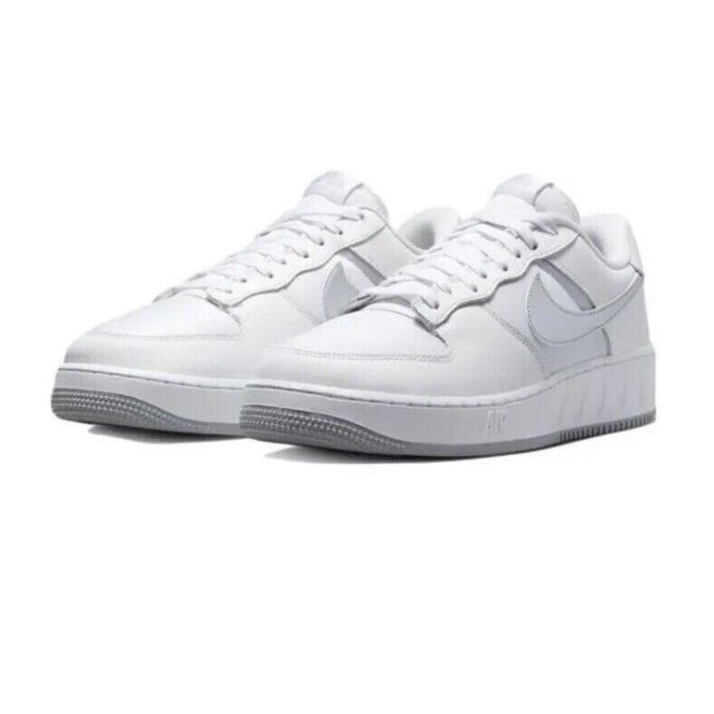 Nike Mens Air Force 1 Low Unity Basketball Shoes FD0937 100 - WHITE /SILVER PURE PLATNIUM