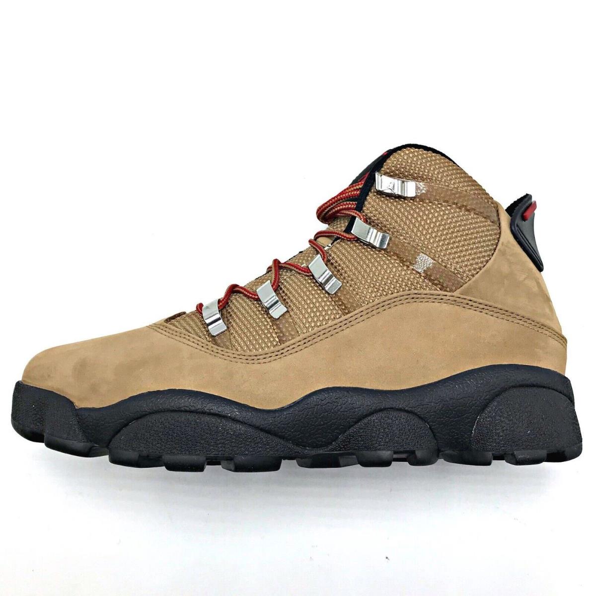Men Nike Air Jordan 6 Rings Winterized Boots Brown FV3826 202 - Brown