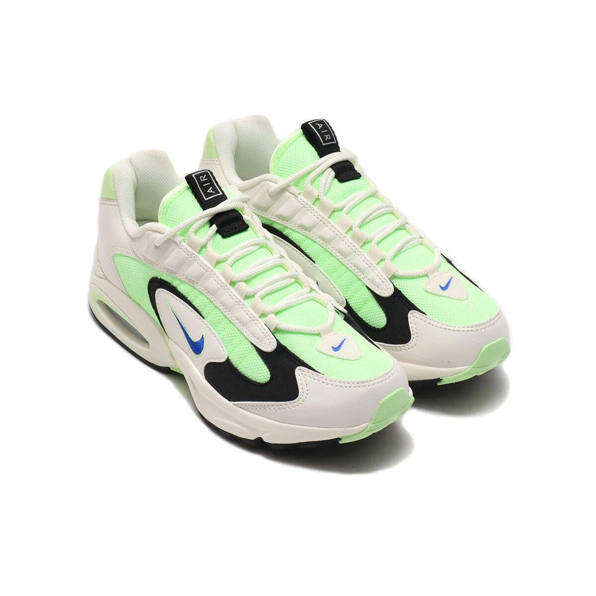 Nike Men`s Air Max Triax CT1104-700 Barely Volt/blue/green/white/black SZ 6-15