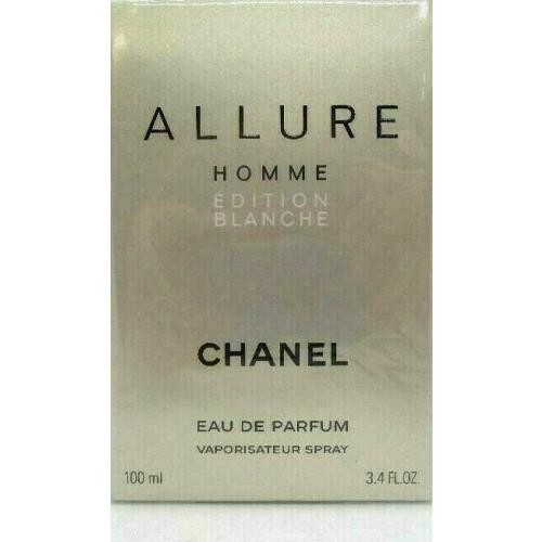 Chanel Allure Homme Edition Blanche Eau De Parfum Spray Men 3.4 Oz / 100 ml