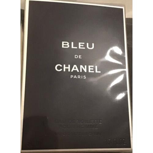 Bleu DE Chanel Spray Eau de Toilette Pour Homme 1.7oz