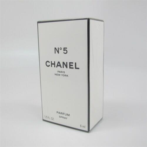 Chanel No.5 by Chanel 6 Ml/ 1/5 oz Parfum Spray Vintage