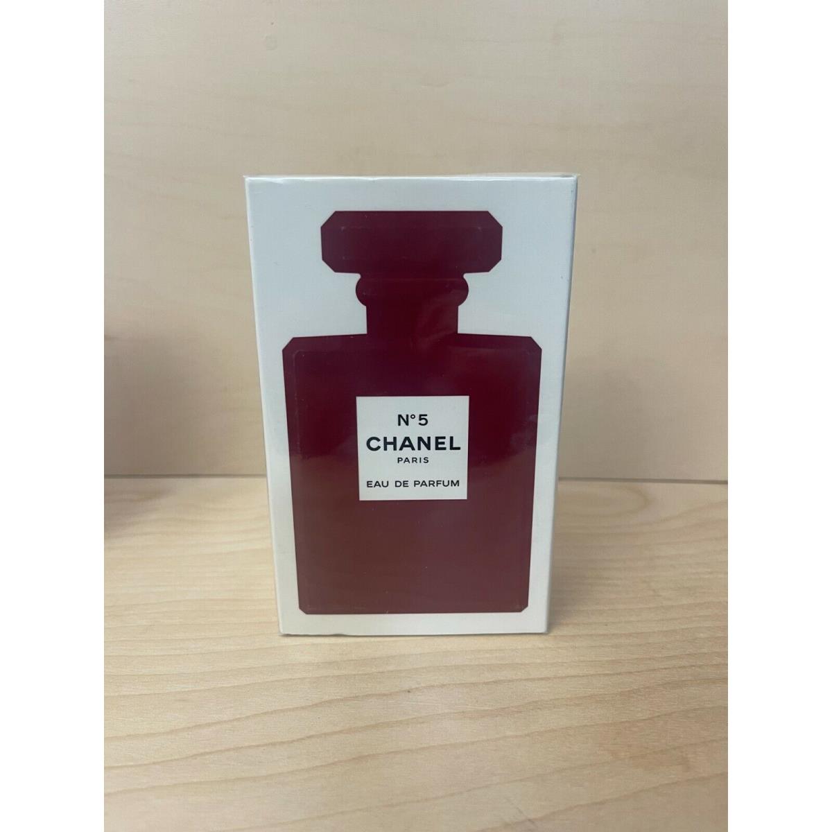 Chanel N 5 Red Edition Eau De Parfum Spray 3.4 Oz./100ml Box