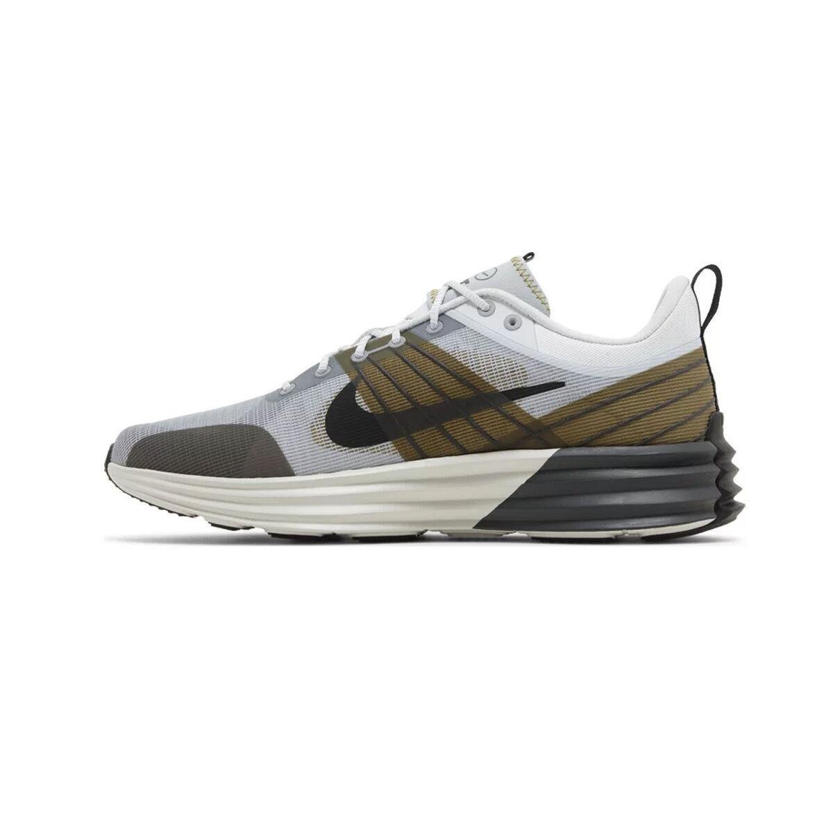 Nike Men`s Lunar Roam DV2440-001 Platinum/black/gray SZ 5-15 - Platinum/Black/Gray