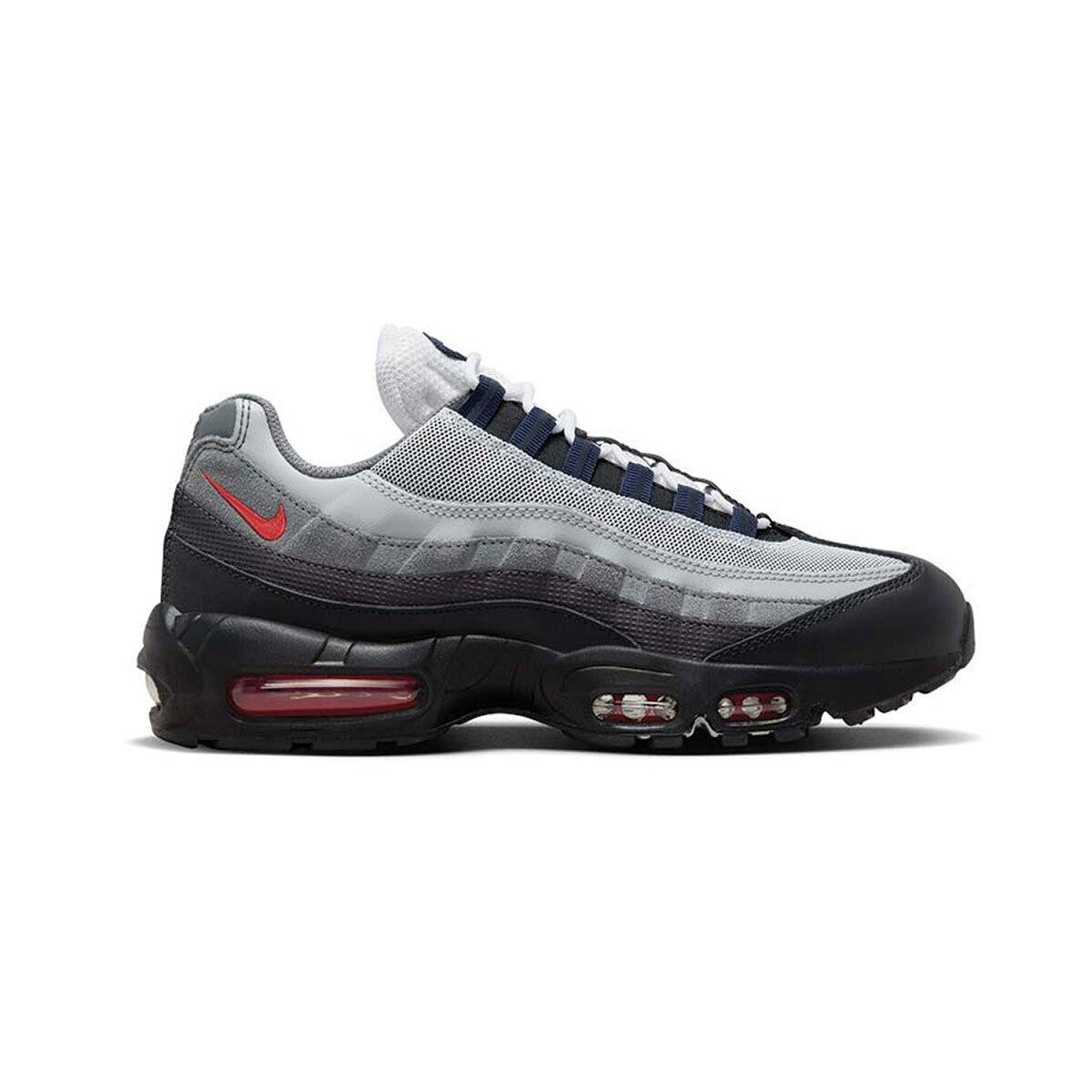 Nike Men`s Air Max 95 DM0011-007 Track Red/smoke Grey SZ 7-15