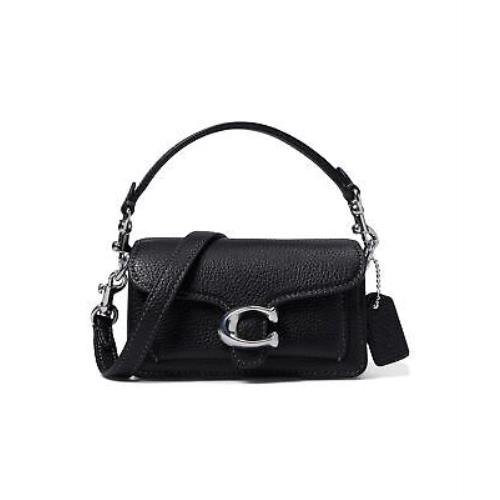 Woman`s Handbags Coach Polished Pebble Leather Tabby 12