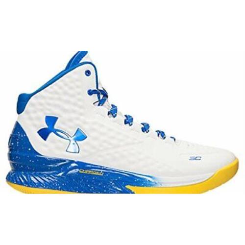 Under Armour UA Men`s Curry 1 I Can Do All Things UA Men`s Curry 1 I Can Do All Things White/blue Sz 8 1258723-105 Basketball