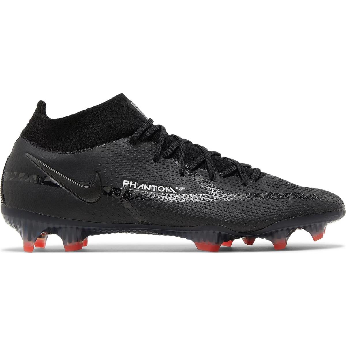 Nike Phantom GT2 Elite DF FG Shadow Pack Black Soccer Cleats CZ9889-001 Men`s 12 - Black