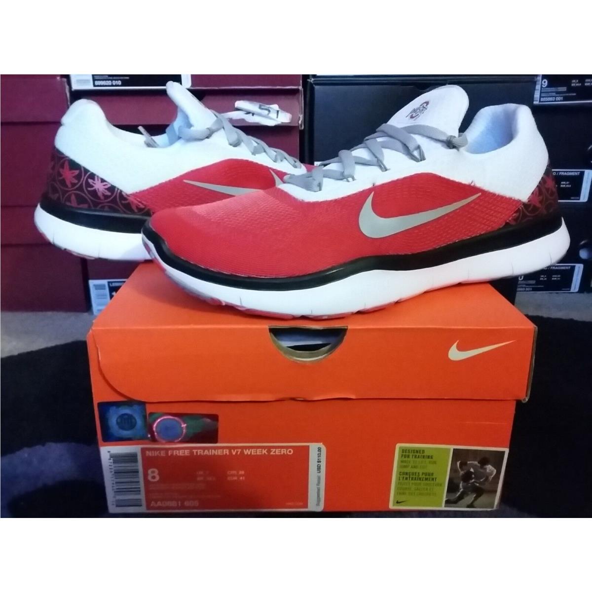 Nike free trainer 5.0 ohio state best sale