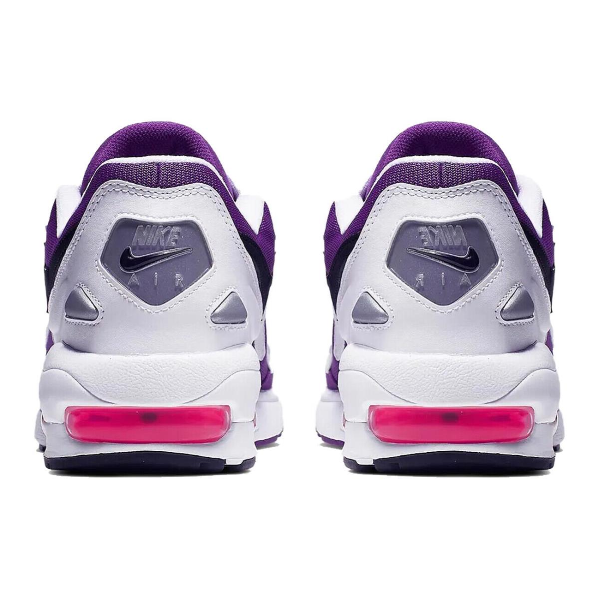 Nike Air Max 2 Light AO1741 103 White Purple Pink Men`s Casual Sneakers - Purple